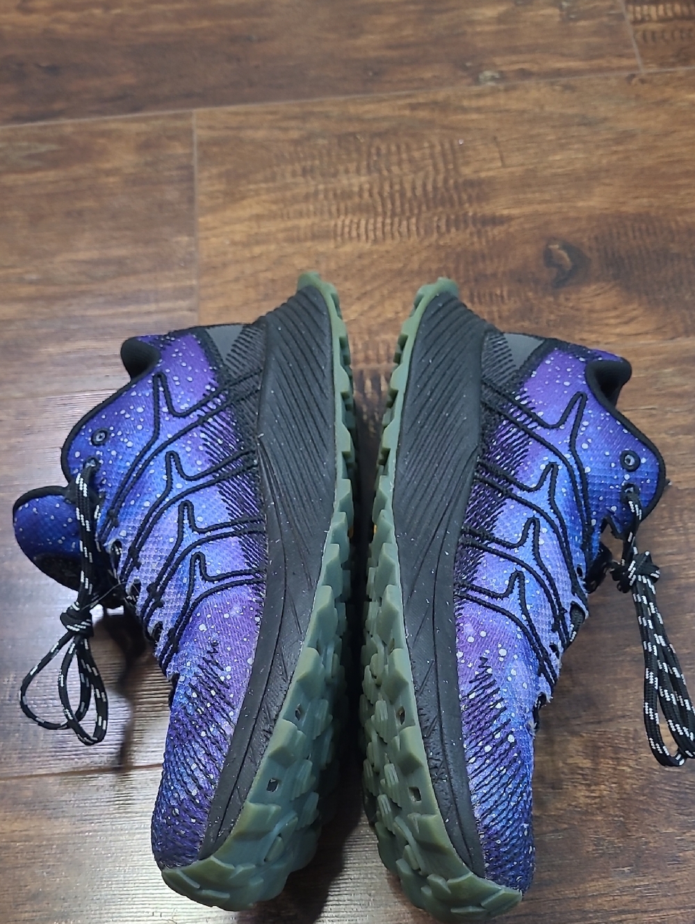 Merrell Moab Flight Women's 7.5  Trail Running Shoes Midnight Galaxy Vibram - Picture 3 of 9